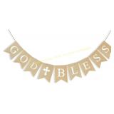 Chrorine First Communion Banner Kit, White Set, Br