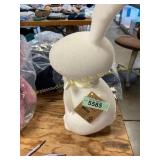 White rabbit decoration.