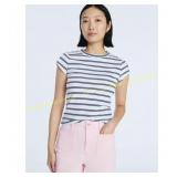 Free Assembly Cap Sleeve Tee Women LG