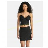 No Boundaries Pinstripe Bustier Set (2-Piece) XL