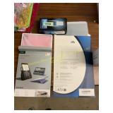 Pink magnetic case, screen protector, WiFi booster