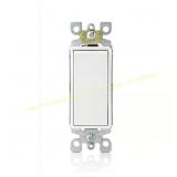 Leviton Decora 3-Way Rocker Switch/box o nails