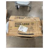 12 ft round pool pad liner