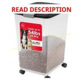 IRIS USA 54 Lbs Airtight Pet Food Container