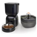 Automatic Cat Feeder FW1 with Timer, 4 Meals