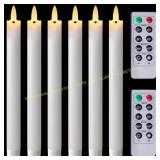 Homemory Flameless Waxy Taper Candles