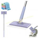 Snap Grip Mini Mop, 360 Rotating, Purple