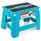 ACSTEP 9" Folding Step Stool (Blue)