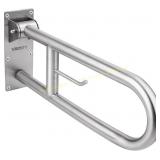 Stainless Toilet Safety Rails, 29.5" WochiTV
