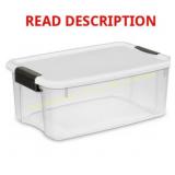18-qt Clear Stacking Container x3, a larger one.