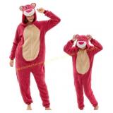GONAAP Adult Sherpa Animal Onesie Costume