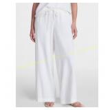Time and Tru Linen Blend Wide Leg Pants M (8-10)