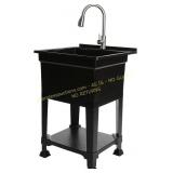 UTILITYSINKS Freestanding Tub Sink 24x24"