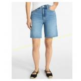 Time and Tru Denim Bermuda Shorts Sz 8