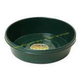 Little Giant 3 Gal Plastic Feed Pan, Green