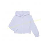 Athletic Works Girls Scuba Zip Hoodie L