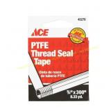 Ace White Thread Seal Tape 3/4 in x 300 in 12ct