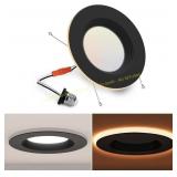 POWERASIA 5/6" LED Can Light w/ Night Light