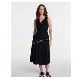 Time and Tru Sleeveless Button-Down Dress L