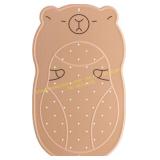 UNEEDE Kids Bathtub Mat, Capybara Non Slip
