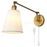 Permo Retro Swing Arm Sconce with Shade