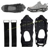 Ice Grippers for Shoes: 24-Teeth Snow Spikes