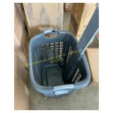 Sterilite 20 qt Box 16.125, laundry basket.