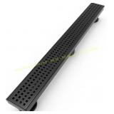 WEBANG 60" Shower Linear Drain Matte Black