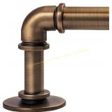 Industrial Curtain Rods 18-45 in, Blackout rod