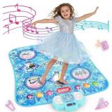 Dance Mat for Kids Blue