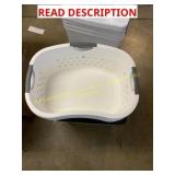 3pk Iris Laundry basket and 2pk 15qt boxes