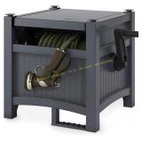 Suncast Garden Hose Hideaway Reel Box, Grey