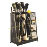 Black Steel Golf Club Organizer