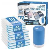 Cozy Travel Vacuum Bags with USB Pump 10