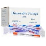 U-100 Syringe 1ml 31G 5/16" (Pack of 100)+ misc