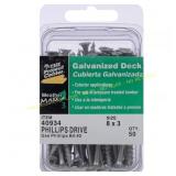 Hillman No. 8 Bugle Head Deck Screws 50pk 2ct