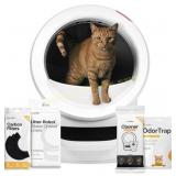 Litter-Robot 4 Supply Bundle White (Whisker)