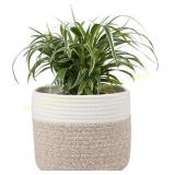 SimLim Cotton Rope Plant Basket for 8" Pot 3ct.