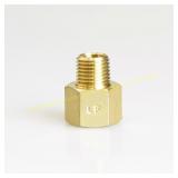 ATC 3/8 FPT   1/4 MPT Brass Reducing Coupling 23ct