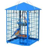 Mealworms Bird Feeder - Bluebirds, Metal