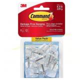 4Ct 3M Command Small Wire Hooks 1.625 in L 9 pk
