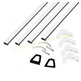 Phifer White Aluminum Screen Frame Kit 48"