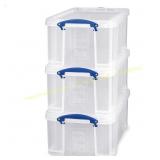 Really Useful Box 3-Pack, 32 Liters