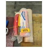 Drop Cloth, Paint Roller, Etc
