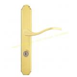 Ace Polished Brass Mortise Latch 1pk