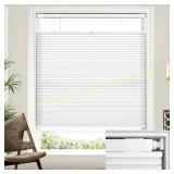 Lazblinds TDBU Honeycomb Blinds 34x72 White