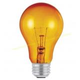 6pk Westinghouse 25W A19 A-Line Amber Bulb E26