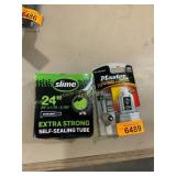 Master lock Magnum and Slime self-sealing tube