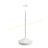 Zafferano Pina 11.4" White Lamp
