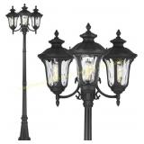 Outdoor Post Light 7H3PL-3W BK